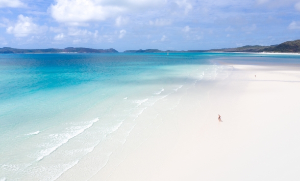 ウィットサンデー＆ホワイトヘブンビーチ半日クルーズ by Cruise Whitsundays